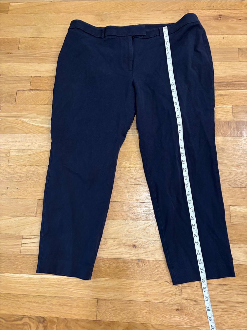 Talbots Women's Straight Leg Pants in Navy